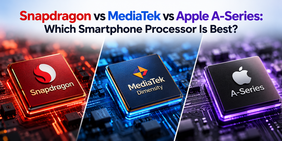 Snapdragon vs MediaTek vs Apple A-Series: Which Smartphone Processor Is Best?