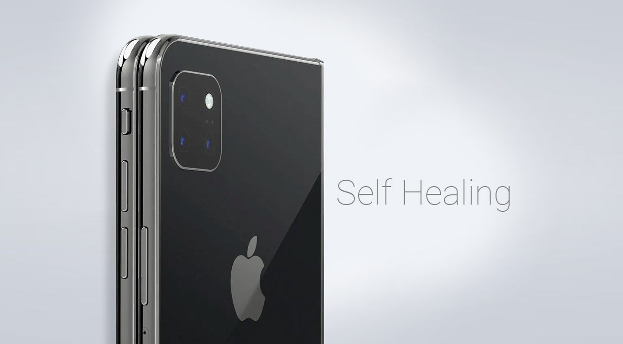 Apple visualizes a foldable phone with self-repairing technology: What do we know?