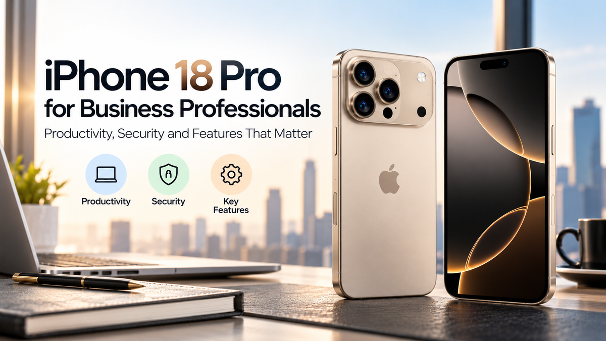 iPhone 18 Pro for Business Professionals: Productivity, Security and Features That Matter