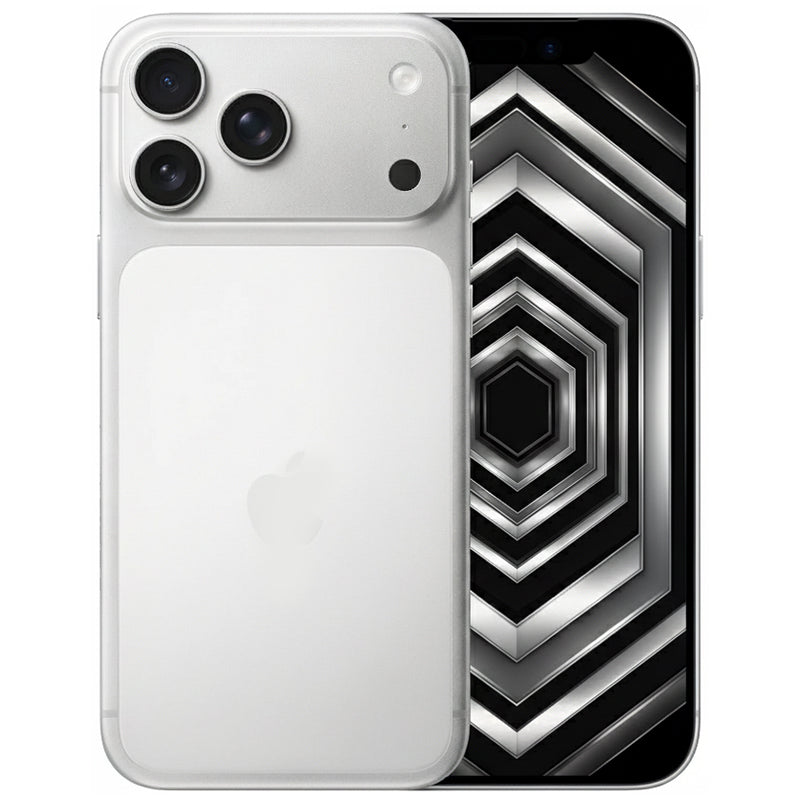 Apple iPhone 17 Pro Max (A3526 256GB 5G) Silver Front Back