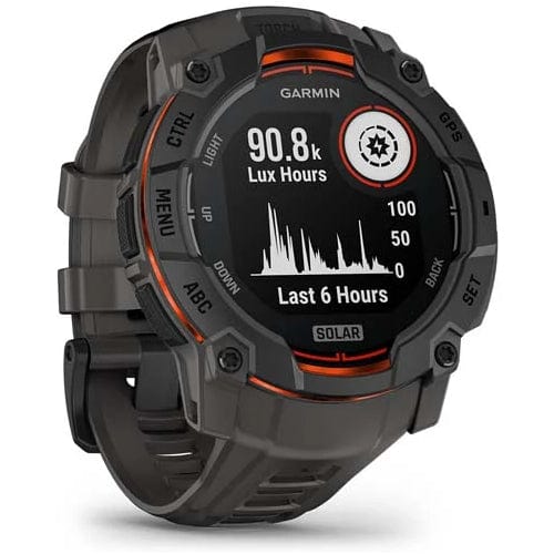 Garmin Smart Watch Black Garmin Instinct 3 (Solar Rugged GPS Smartwatch 50mm)