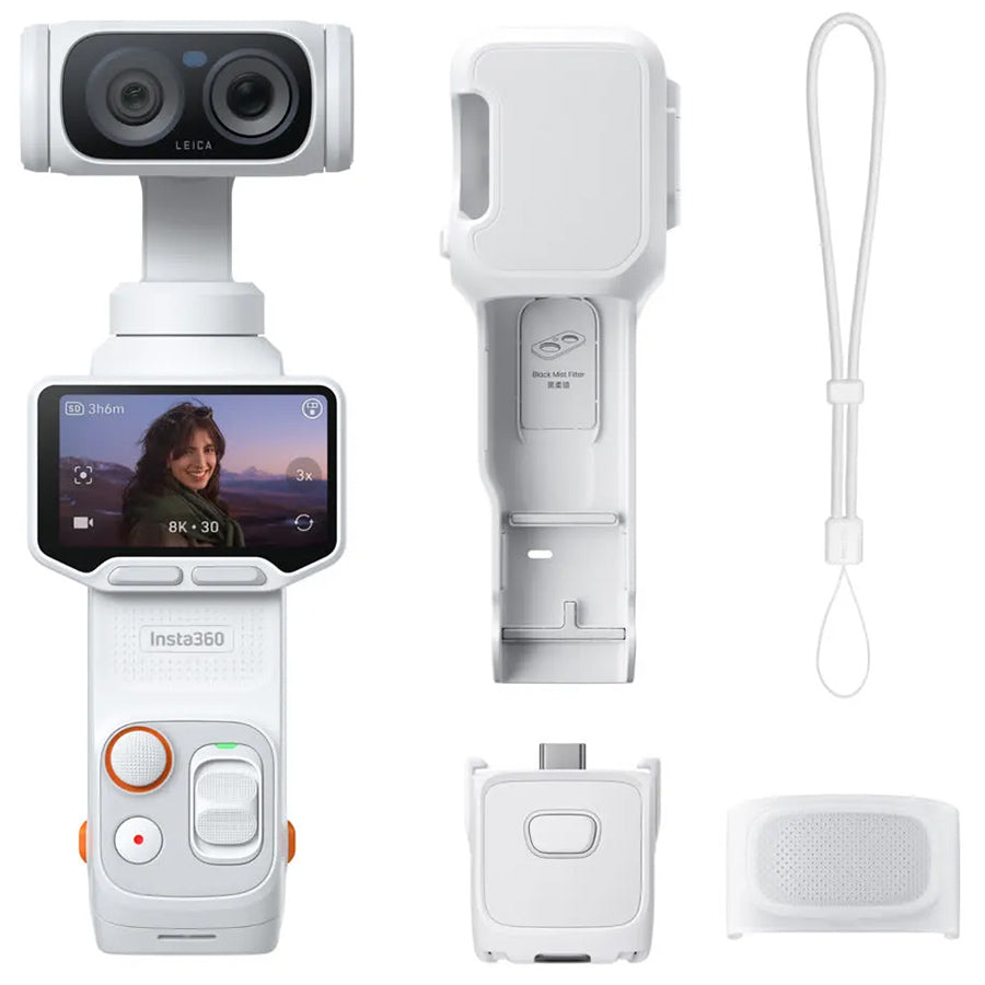 Insta360 Luna Ultra 8K Gimbal Camera (Standard Bundle) White