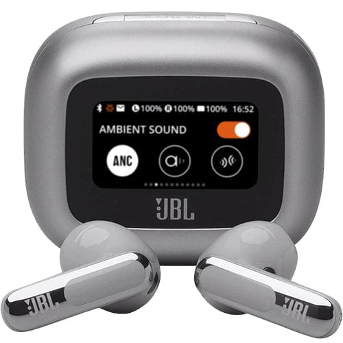 JBL Headphones Silver JBL Live Flex 3 True Wireless Noise Cancelling Earbuds