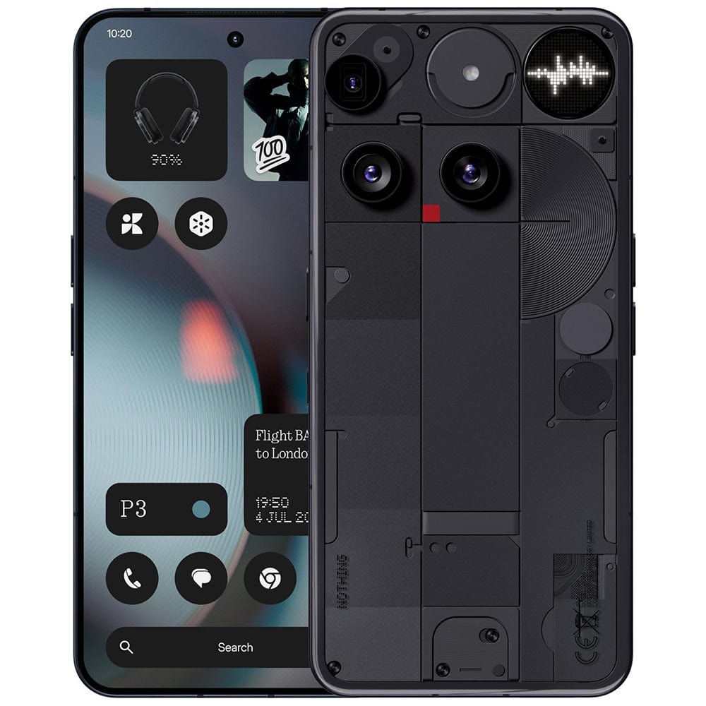 Nothing Mobile Black Nothing Phone 3 (A024 Dual SIM 12GB RAM 256GB 5G)