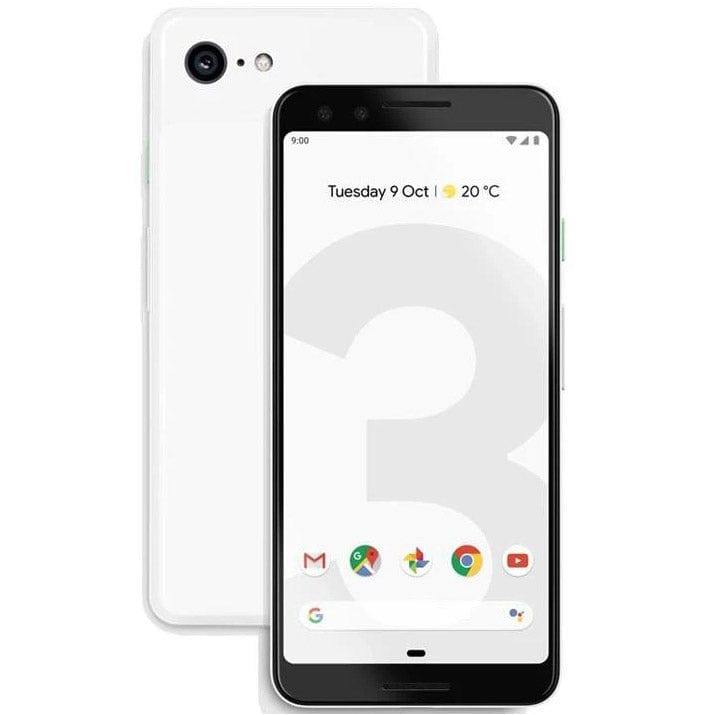 Refurbished Google Pixel 3 (128GB 4G LTE) - White
