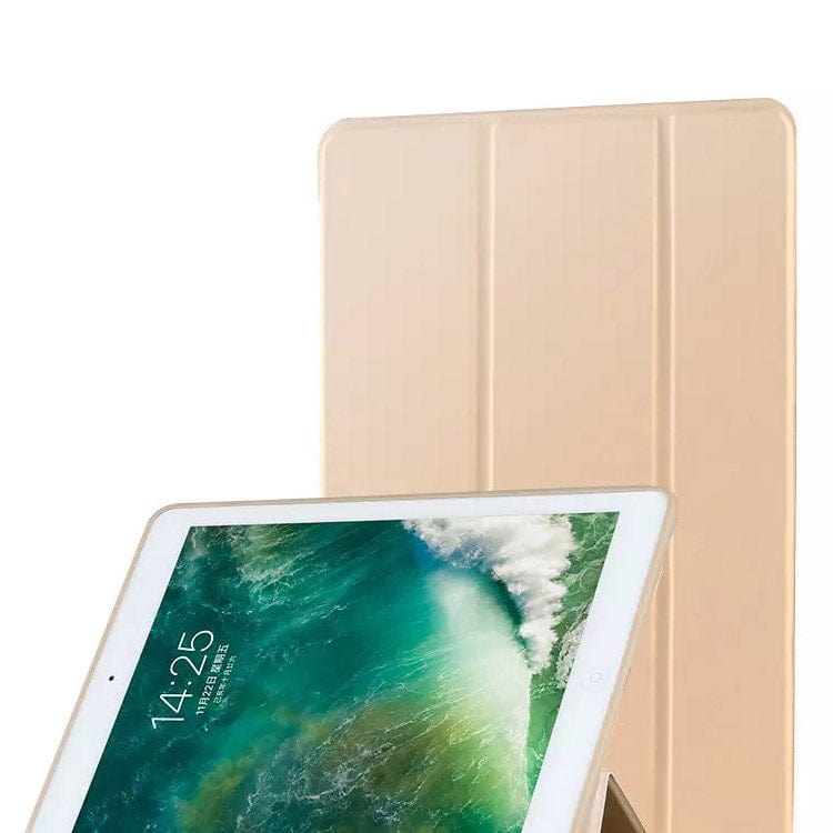 Techieexpert Generic Accessories Shockproof Smart Cover TPU Case For iPad 8th Gen 10.2" - Gold
