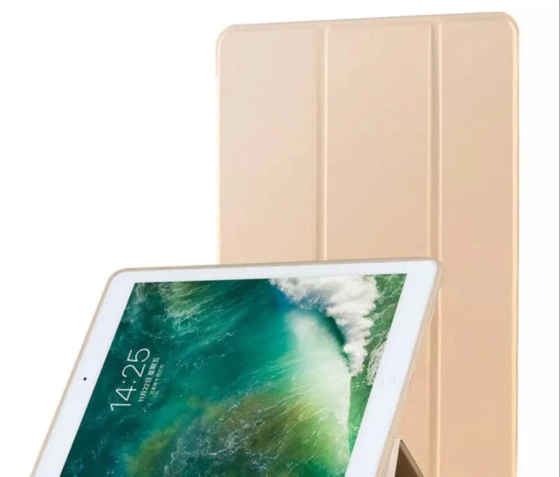 Techieexpert Generic Accessories Shockproof Smart Cover TPU Case For iPad Pro 12.9" 5th Gen - Gold