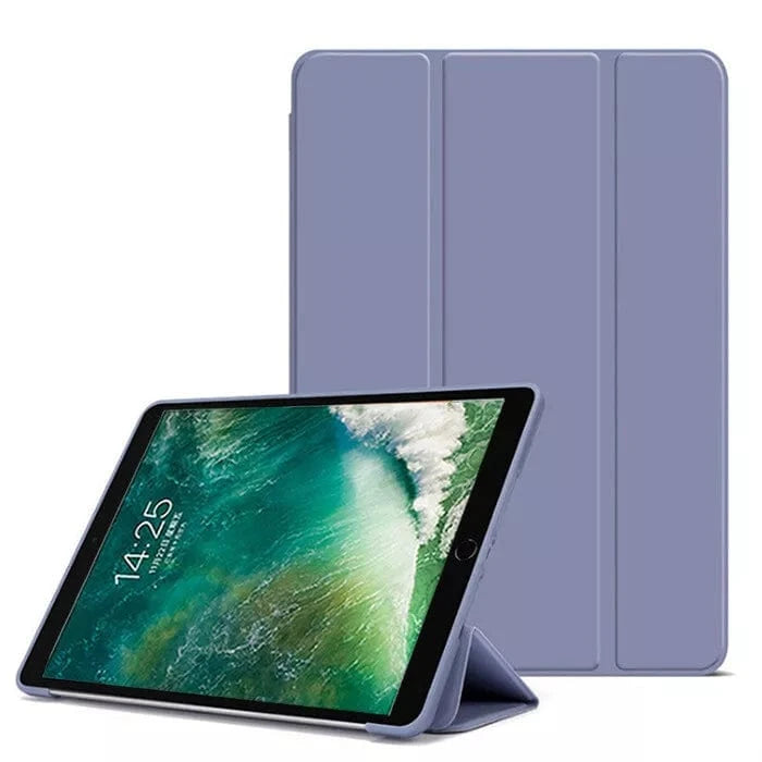 Techieexpert Generic Accessories Shockproof Smart Cover TPU Case For iPad 6th Gen 9.7" - Lavender Grey