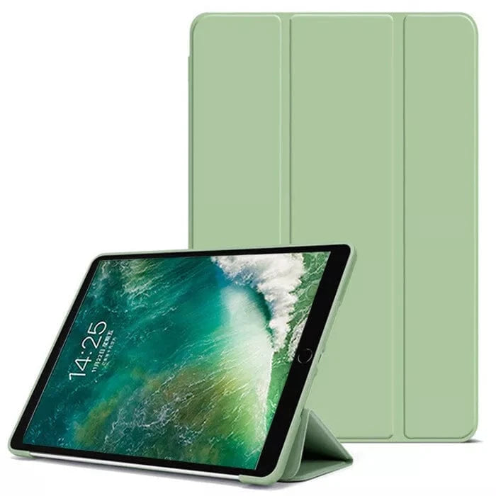 Techieexpert Generic Accessories Shockproof Smart Cover TPU Case For iPad Pro 12.9" 3rd Gen - Matcha Green