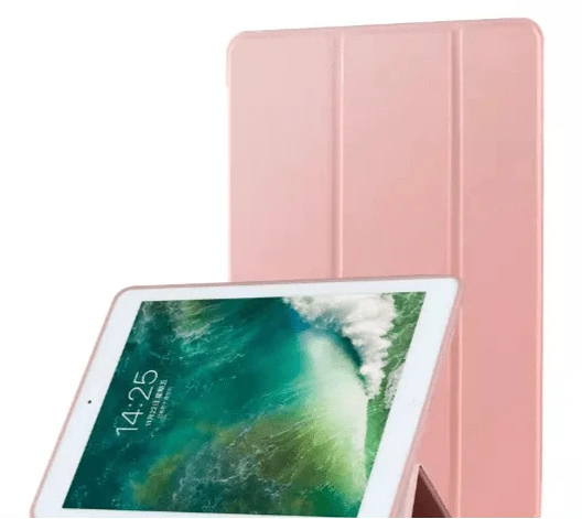 Techieexpert Generic Accessories Shockproof Smart Cover TPU Case For iPad 6th Gen 9.7" - Rose Gold
