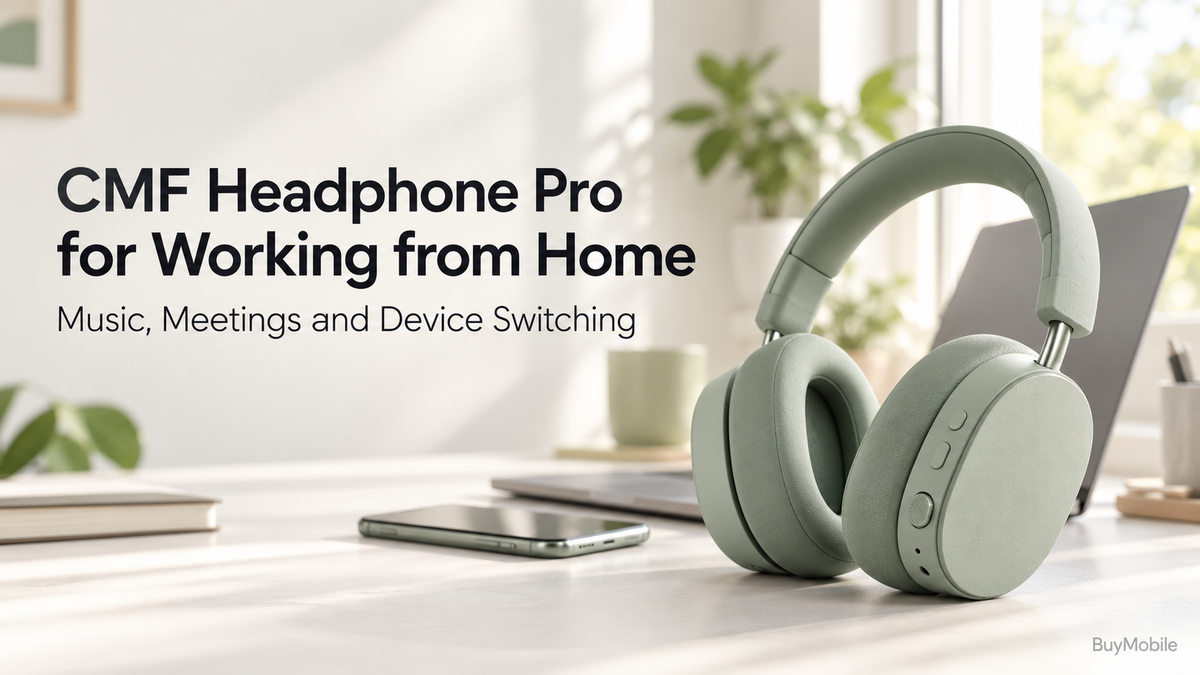 CMF Headphone Pro for Working from Home: Music, Meetings and Device Switching