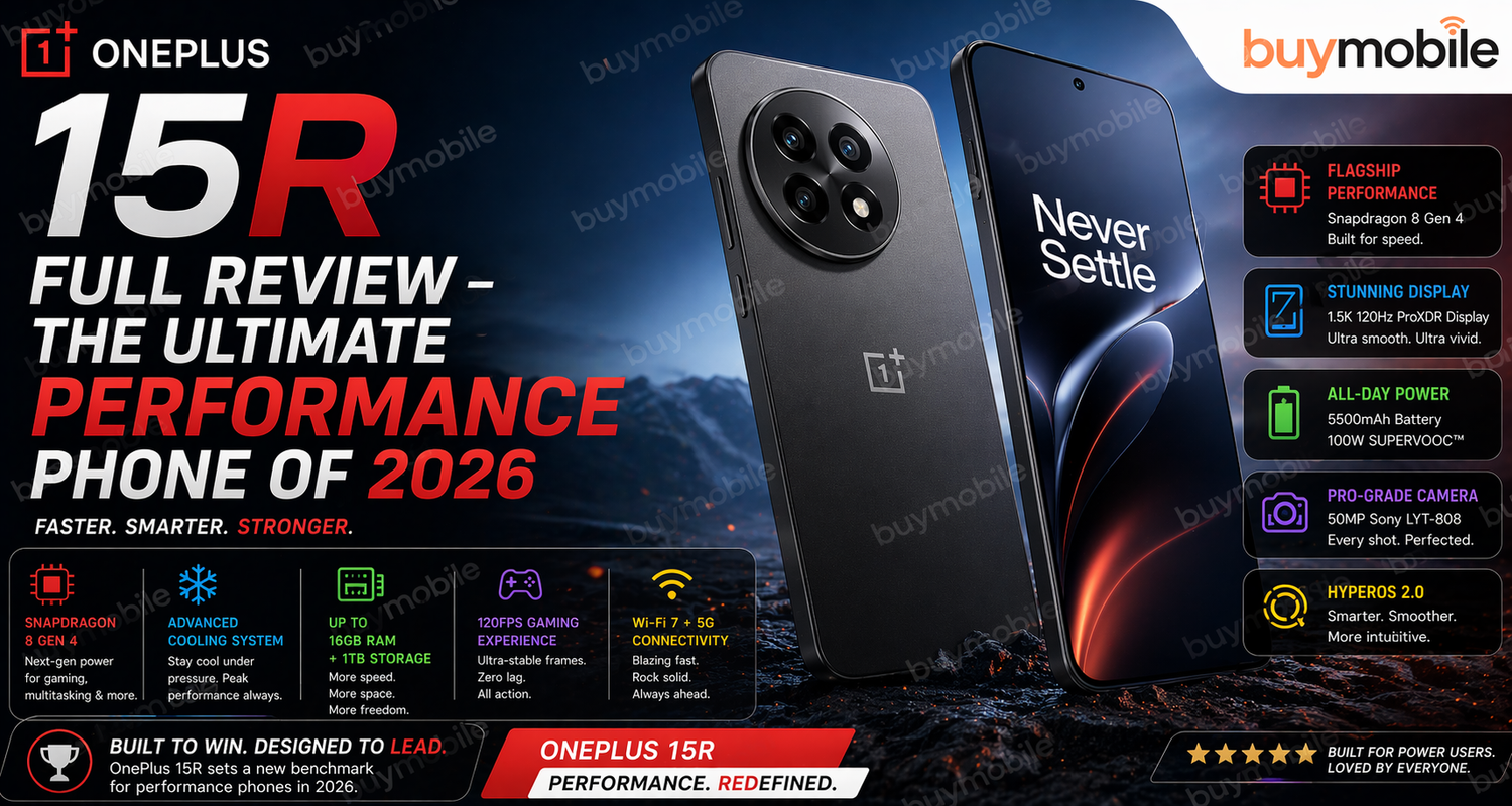 OnePlus 15R: Full Review – The Ultimate Performance Phone of 2026