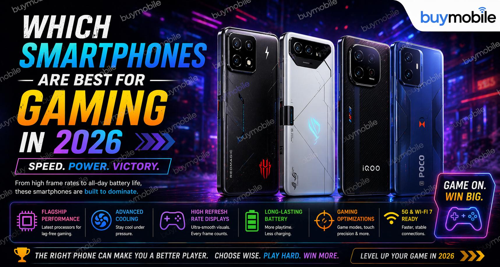 Which Smartphones Are Best for Gaming in 2026