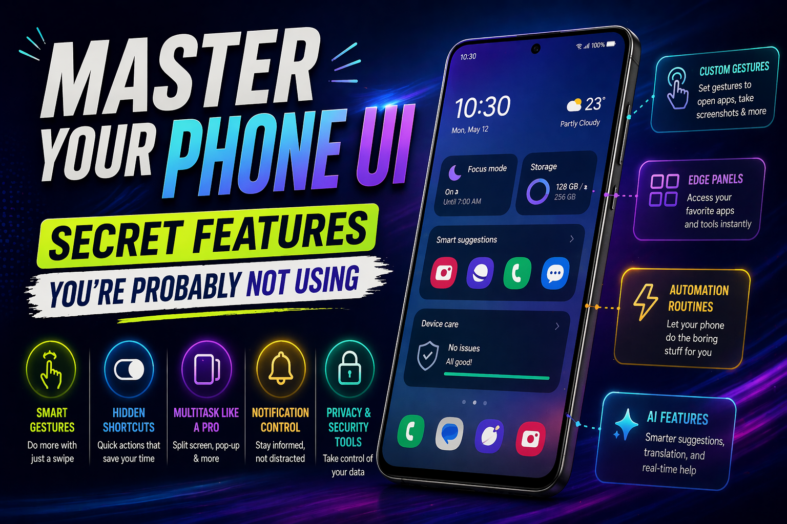 Master Your Phone UI: Secret Features You’re Probably Not Using
