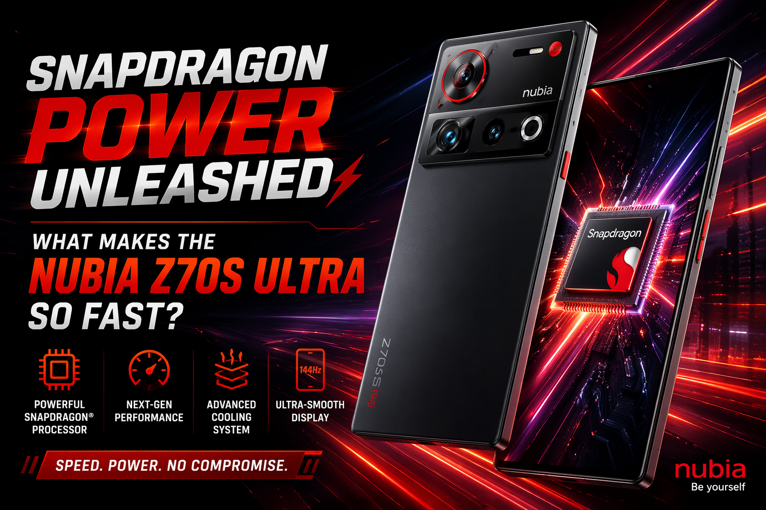 Snapdragon Power Unleashed: What Makes the Nubia Z70S Ultra So Fast?