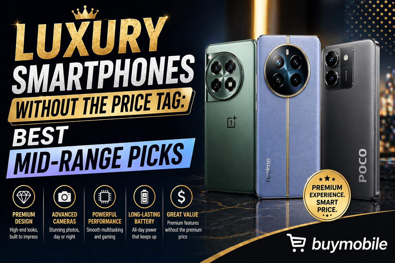 Luxury Smartphones Without the Price Tag: Best Mid-Range Picks
