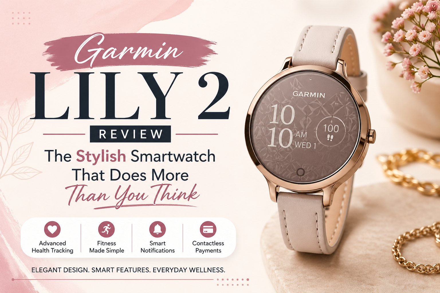 Garmin Lily 2 Review: The Stylish Smartwatch That Does More Than You Think