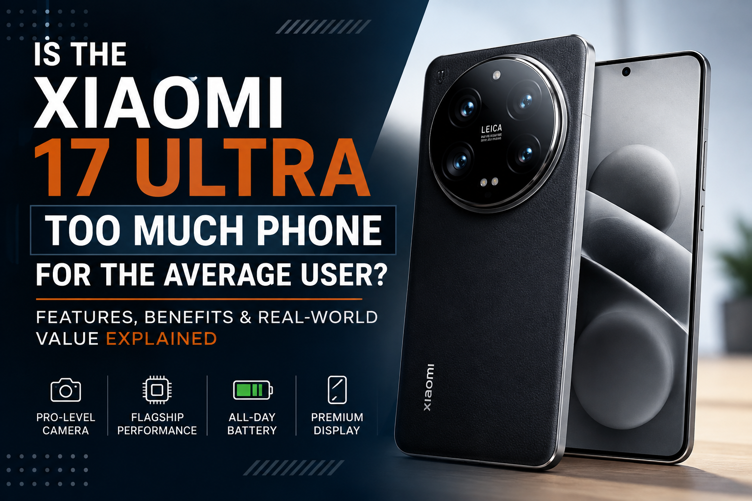 Is the Xiaomi 17 Ultra Too Much Phone for the Average User?