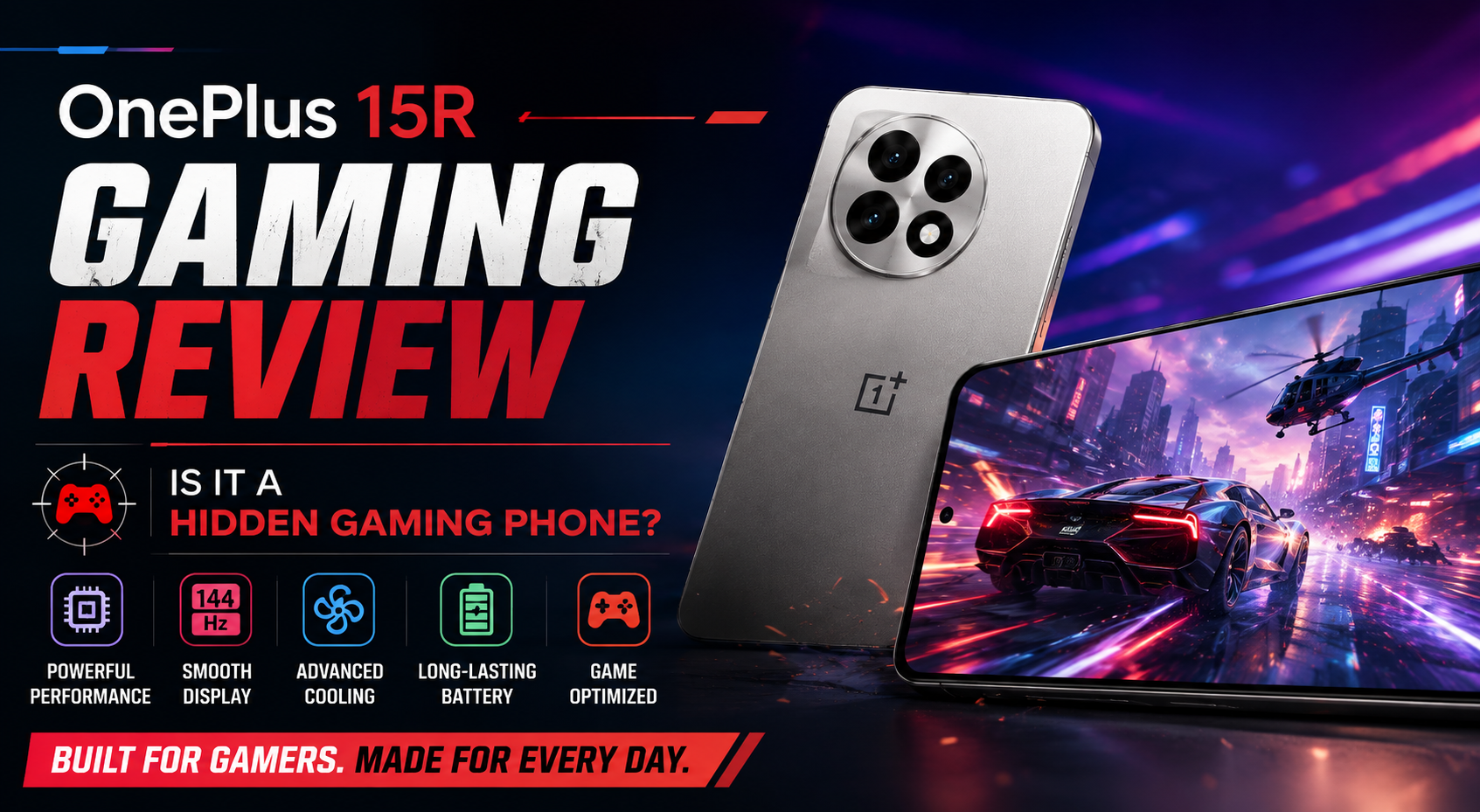 OnePlus 15R Gaming Review: Is It a Hidden Gaming Phone?