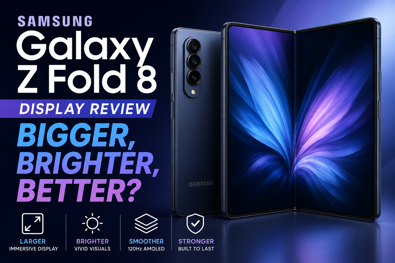 Samsung Galaxy Z Fold 8 Display Review: Bigger, Brighter, Better?