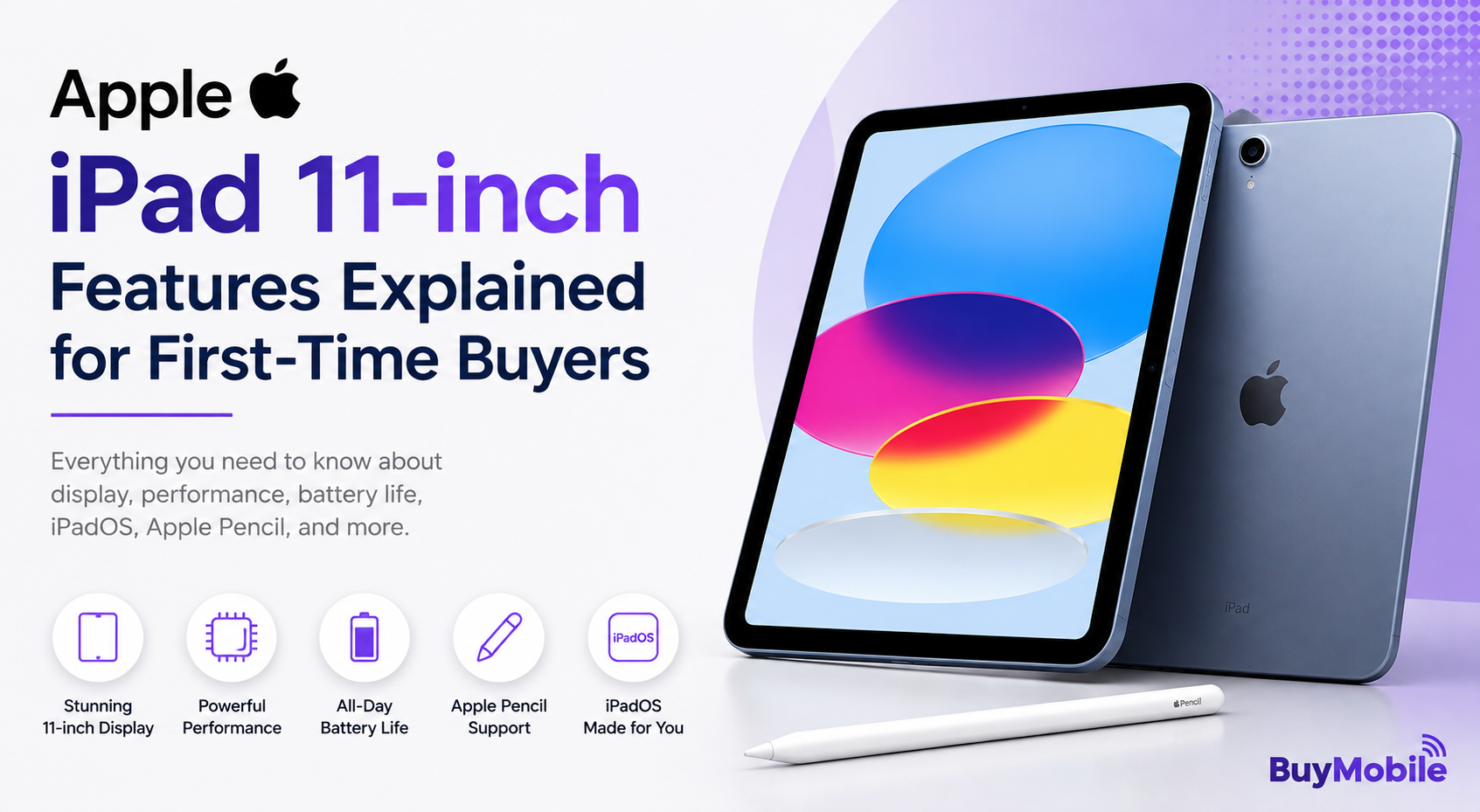 Apple iPad 11-inch Features Explained for First-Time Buyers
