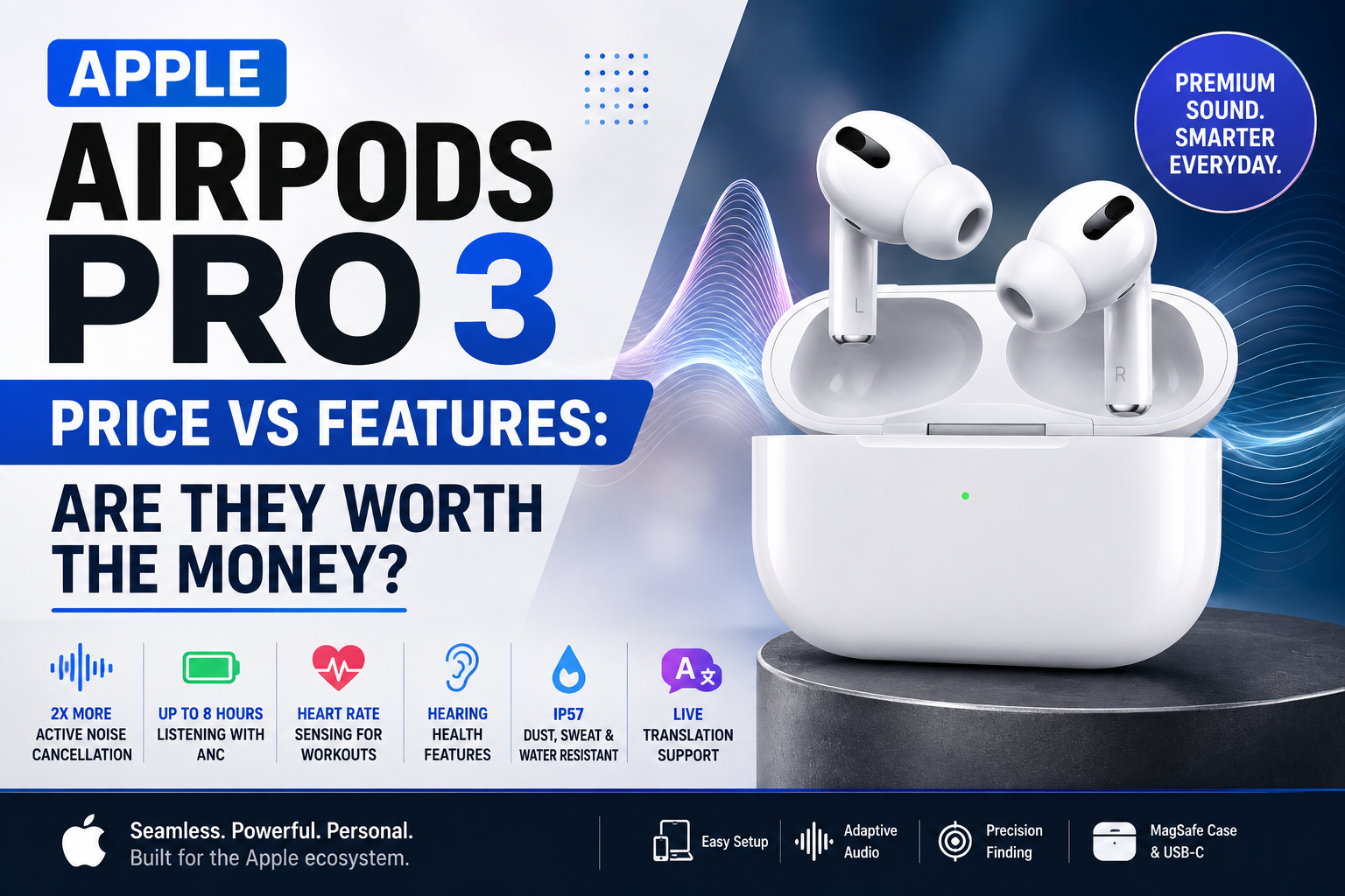 Apple AirPods Pro 3 Price vs Features: Are They Worth the Money?