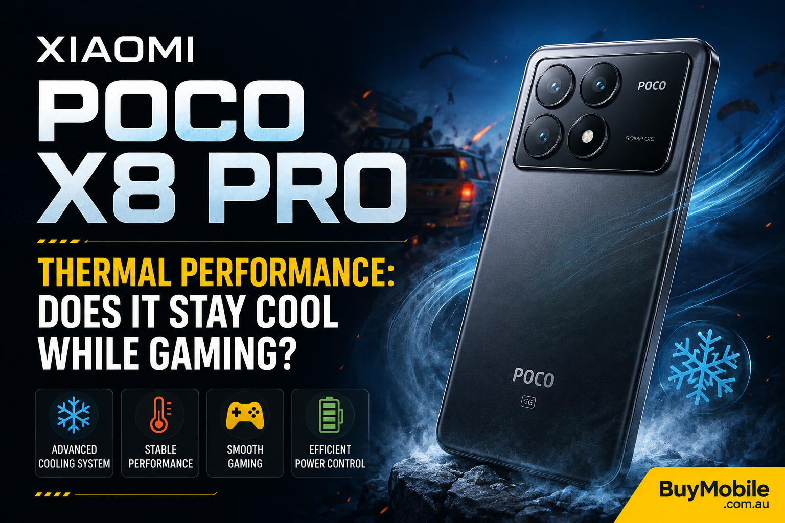 Xiaomi POCO X8 Pro Thermal Performance: Does It Stay Cool While Gaming?