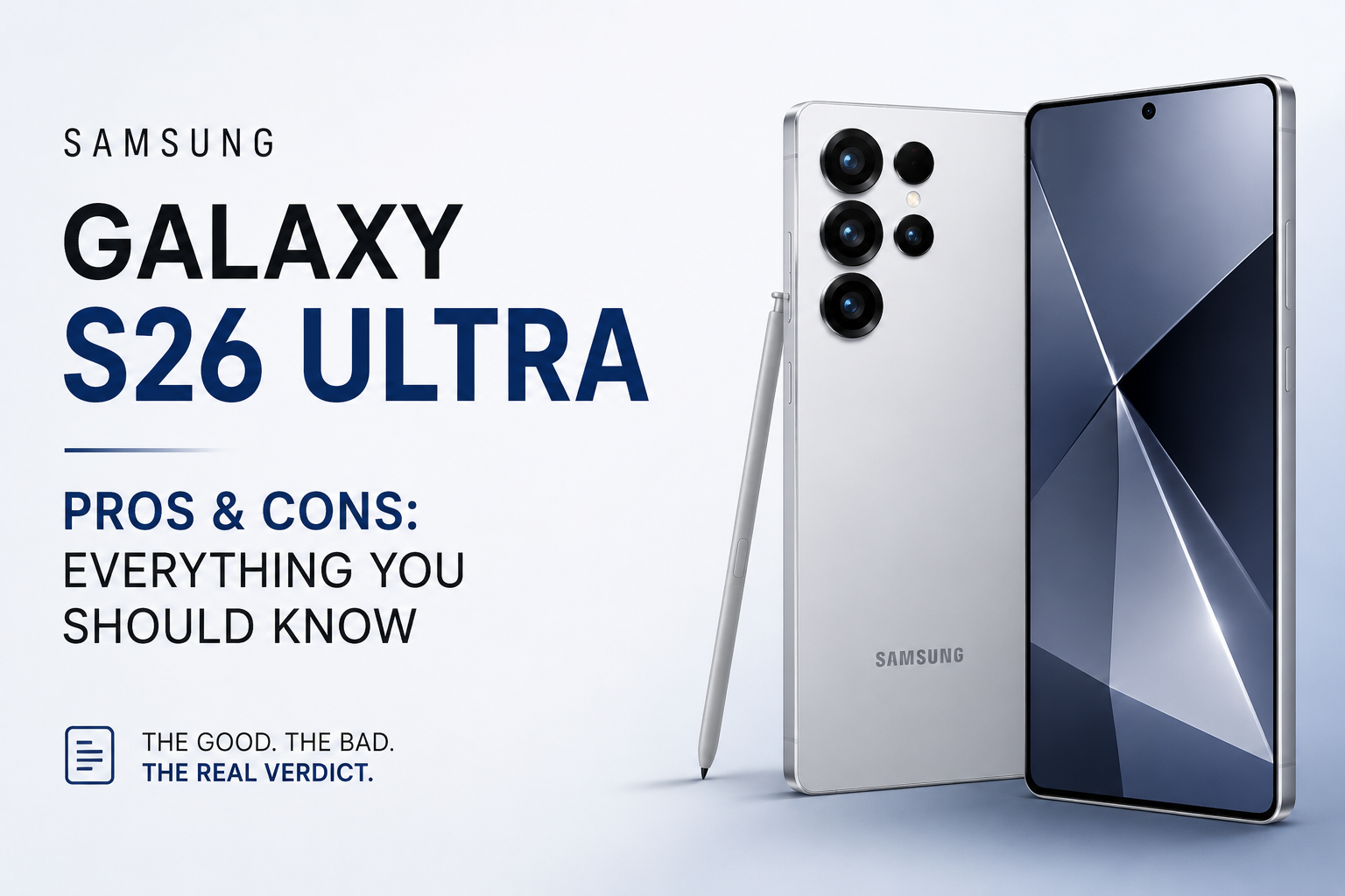 Samsung Galaxy S26 Ultra Pros and Cons: Everything You Should Know