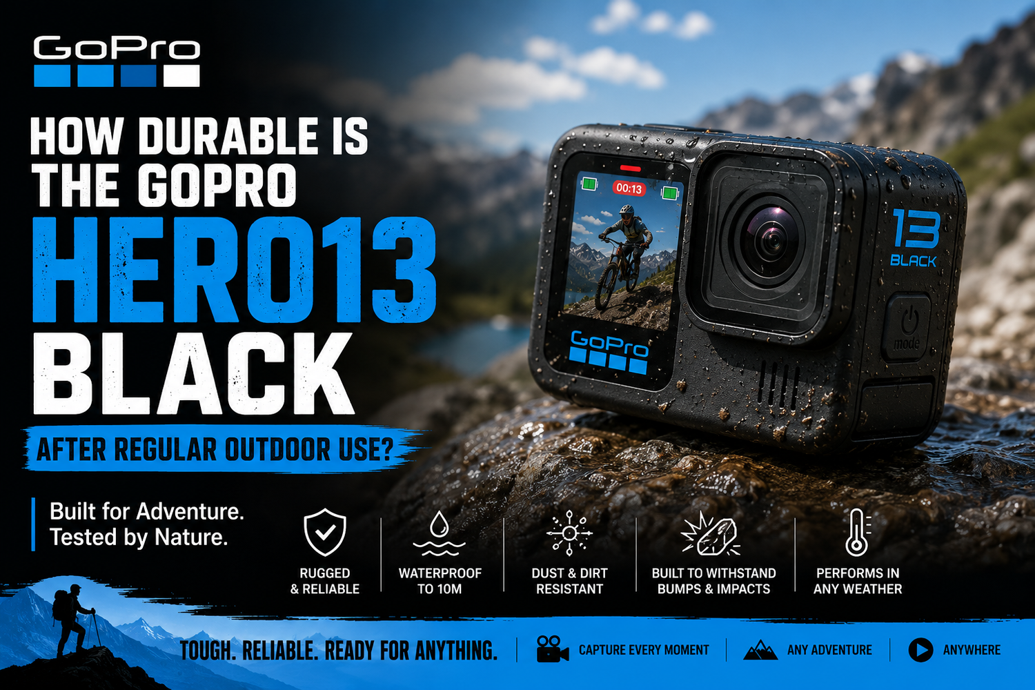 How Durable Is the GoPro HERO13 Black After Regular Outdoor Use?