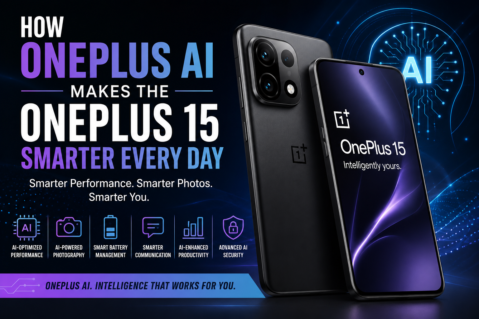 How OnePlus AI Makes the OnePlus 15 Smarter Every Day