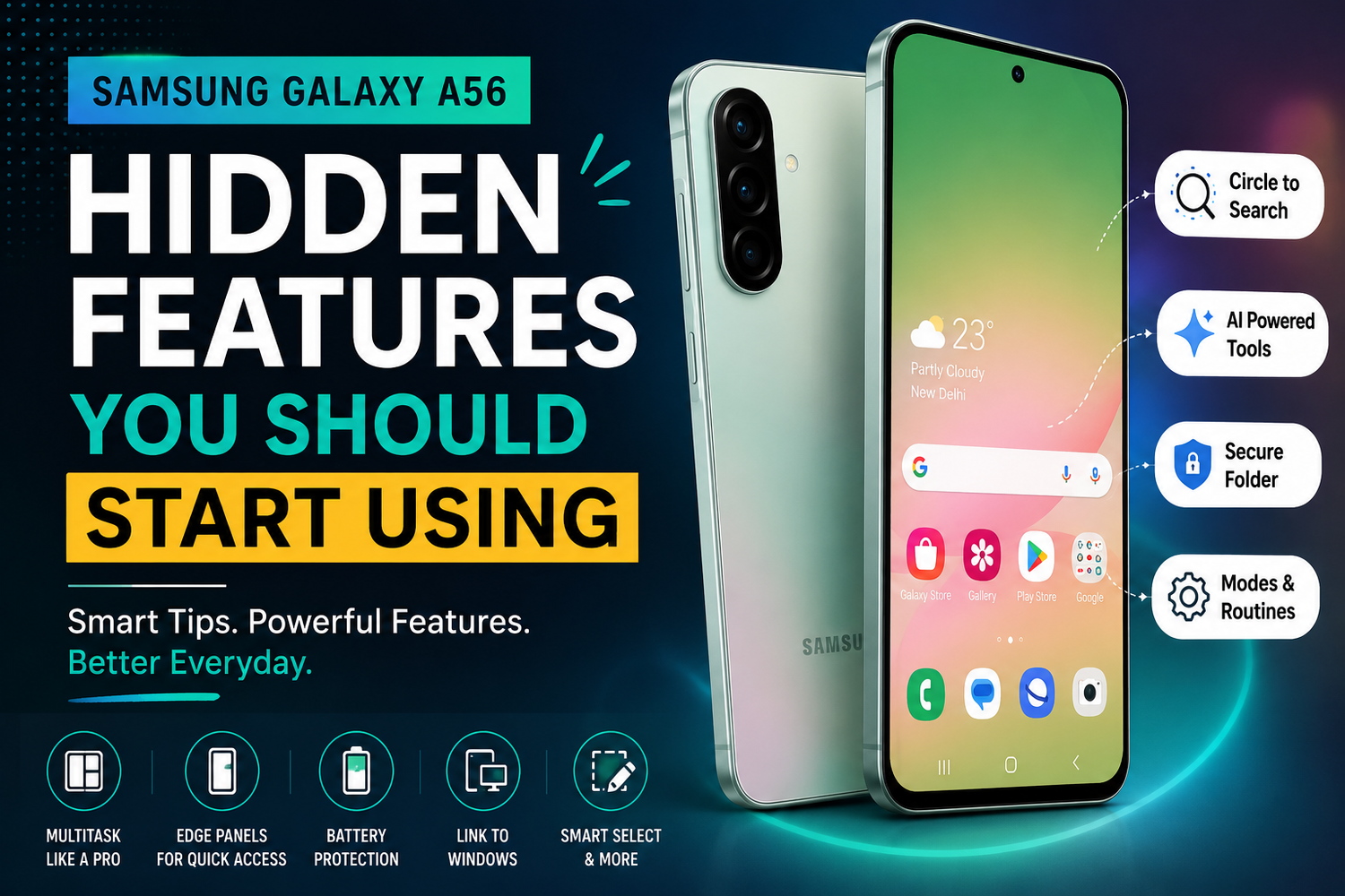 Hidden Features of the Samsung Galaxy A56 You Should Start Using