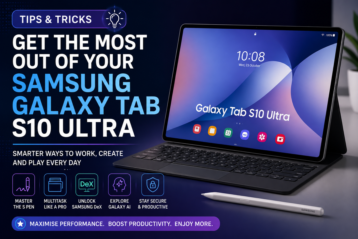 Tips and Tricks to Get the Most Out of Your Samsung Galaxy Tab S10 Ultra