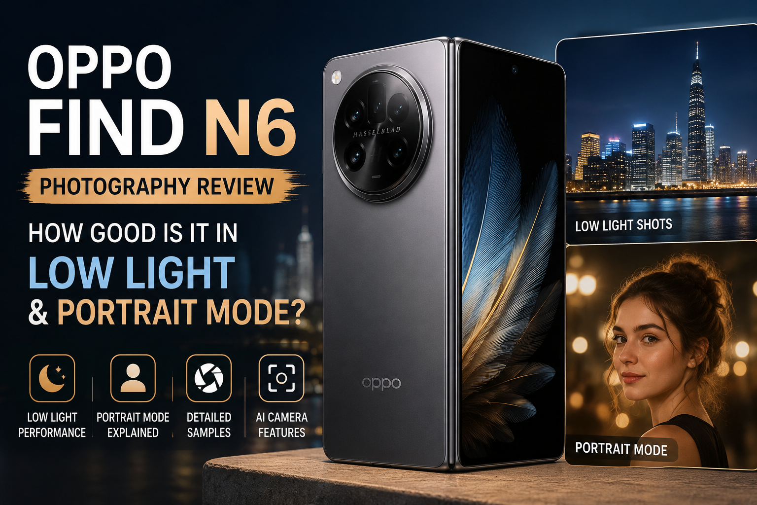Oppo Find N6 Photography Review: How Good Is It in Low Light and Portrait Mode?