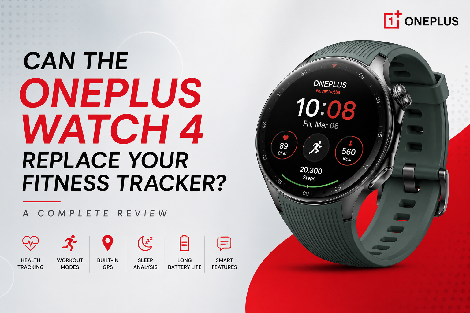 Can the OnePlus Watch 4 Replace Your Fitness Tracker?