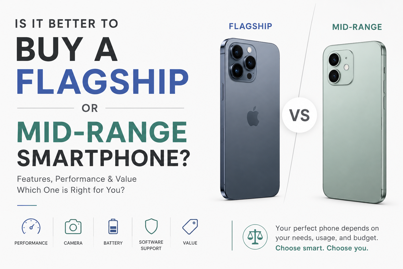 Is It Better to Buy a Flagship or Mid-Range Smartphone?