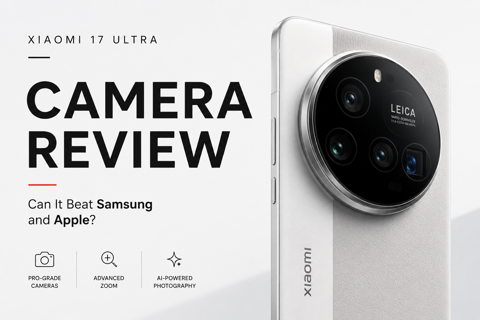 Xiaomi 17 Ultra Camera Review: Can It Beat Samsung and Apple?