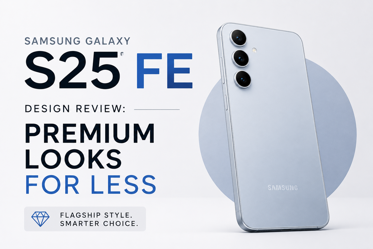 Samsung Galaxy S25 FE Design Review: Premium Looks for Less