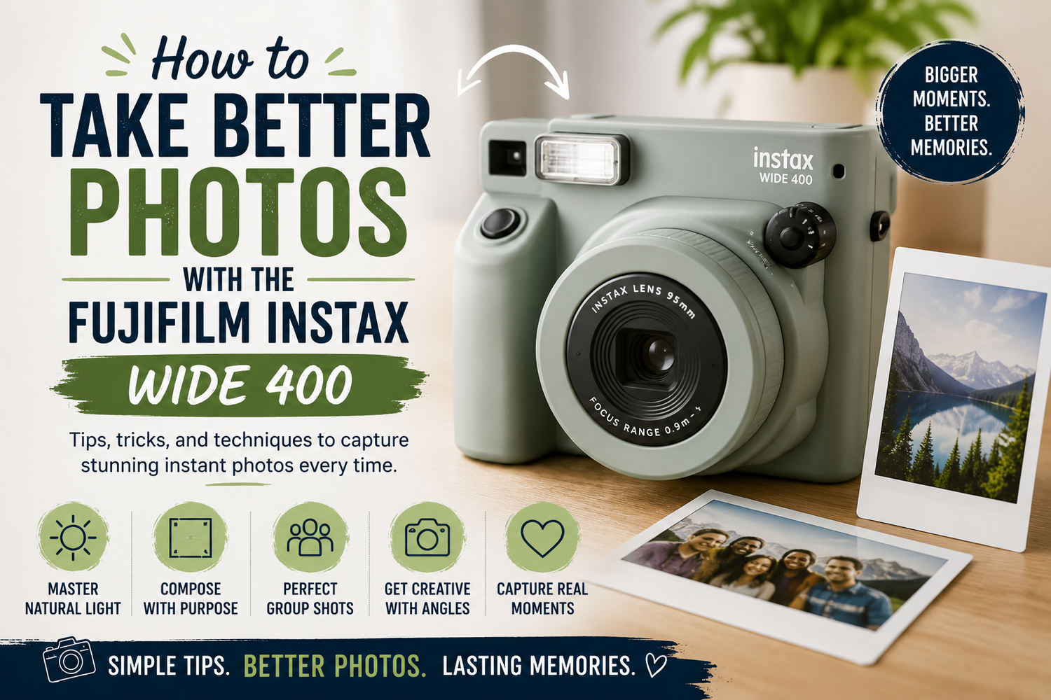 How to Take Better Photos with the Fujifilm Instax Wide 400