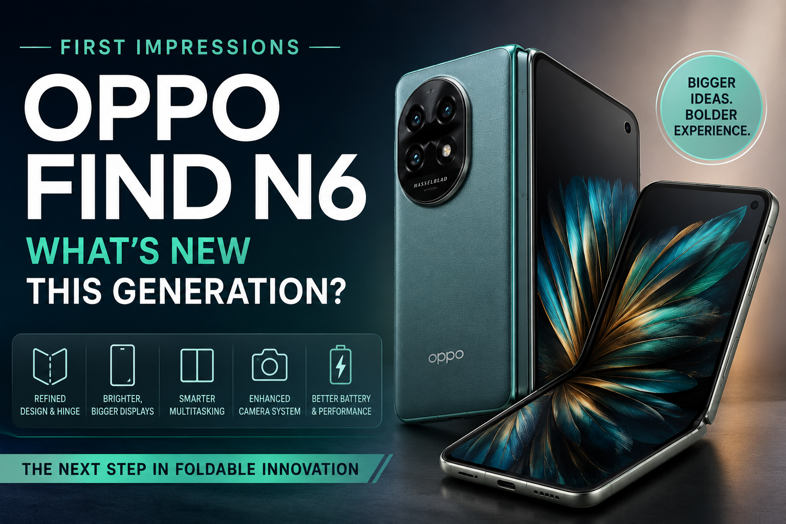 Oppo Find N6 First Impressions: What's New This Generation?