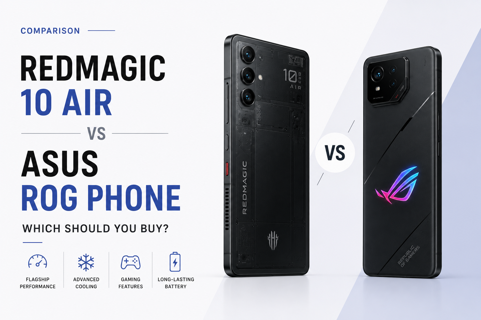 RedMagic 10 Air vs ASUS ROG Phone: Which Should You Buy?
