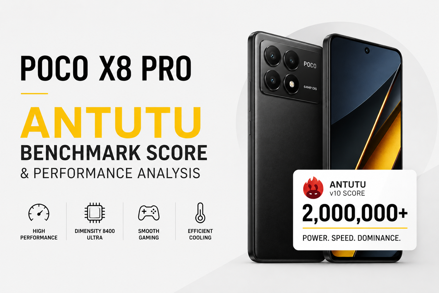 Poco X8 Pro AnTuTu Benchmark Score and Performance Analysis: Everything You Need to Know