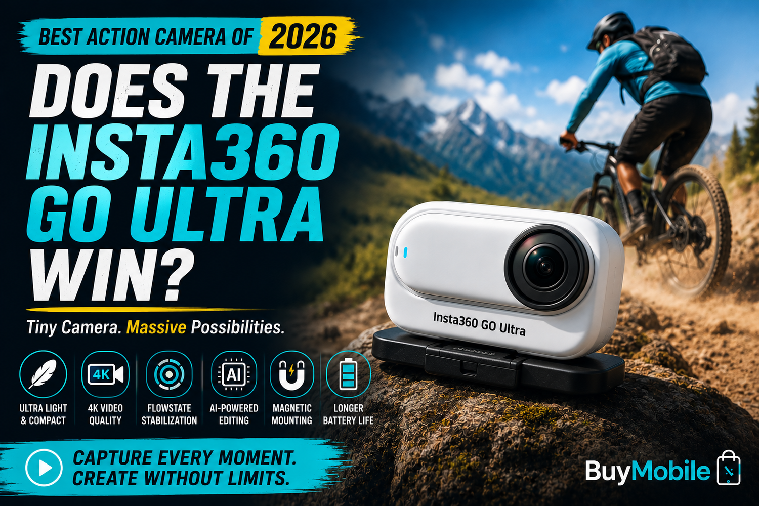 Best Action Camera of 2026: Does the Insta360 GO Ultra Win?