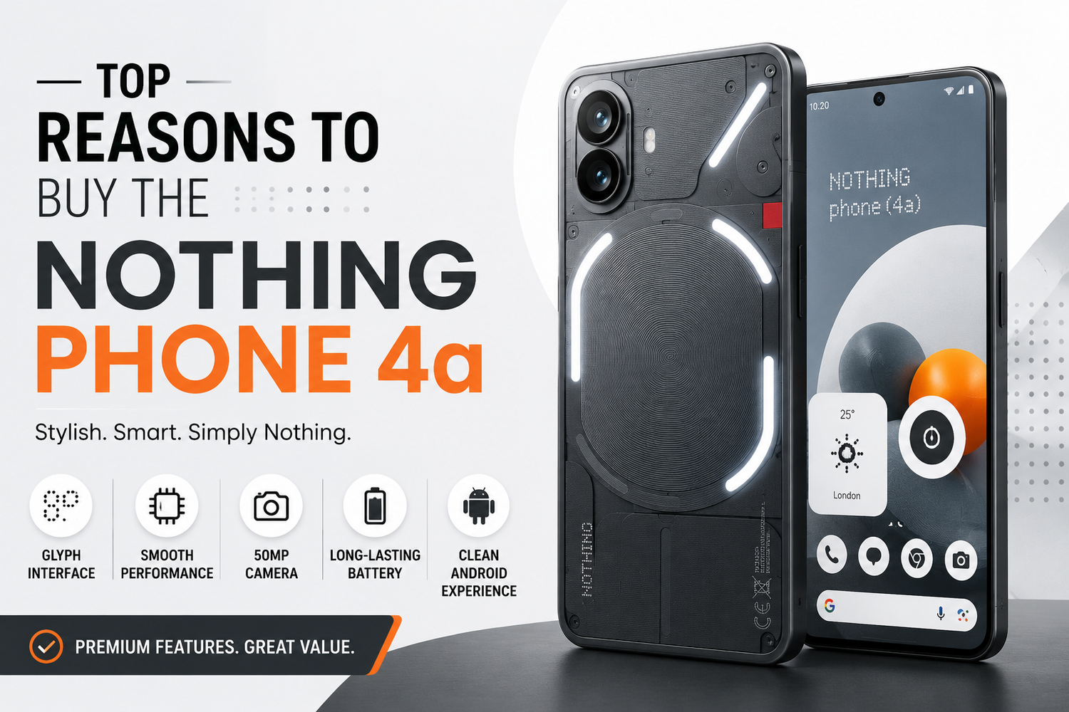 Top Reasons to Buy the Nothing Phone 4a