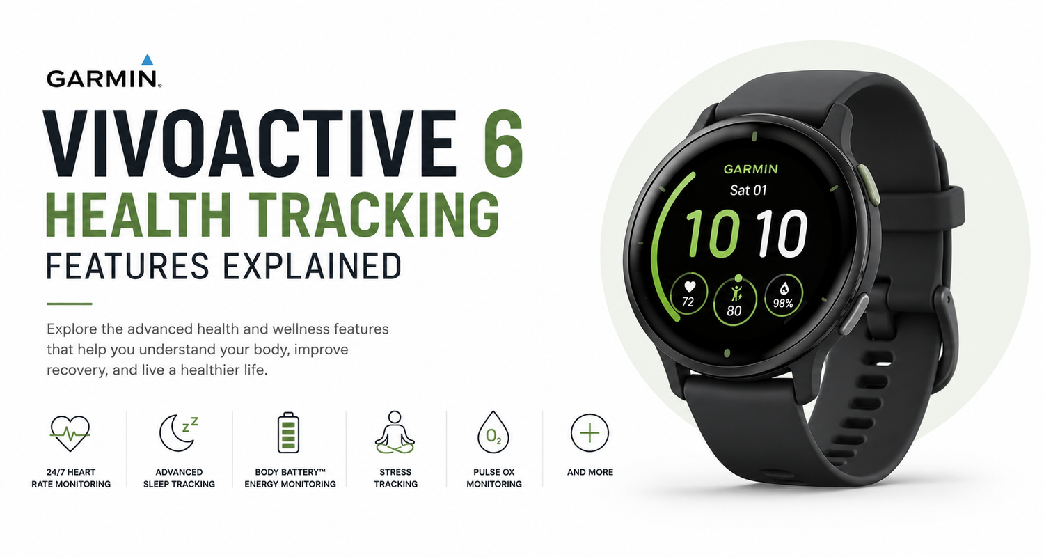 Garmin Vivoactive 6 Health Tracking Features Explained
