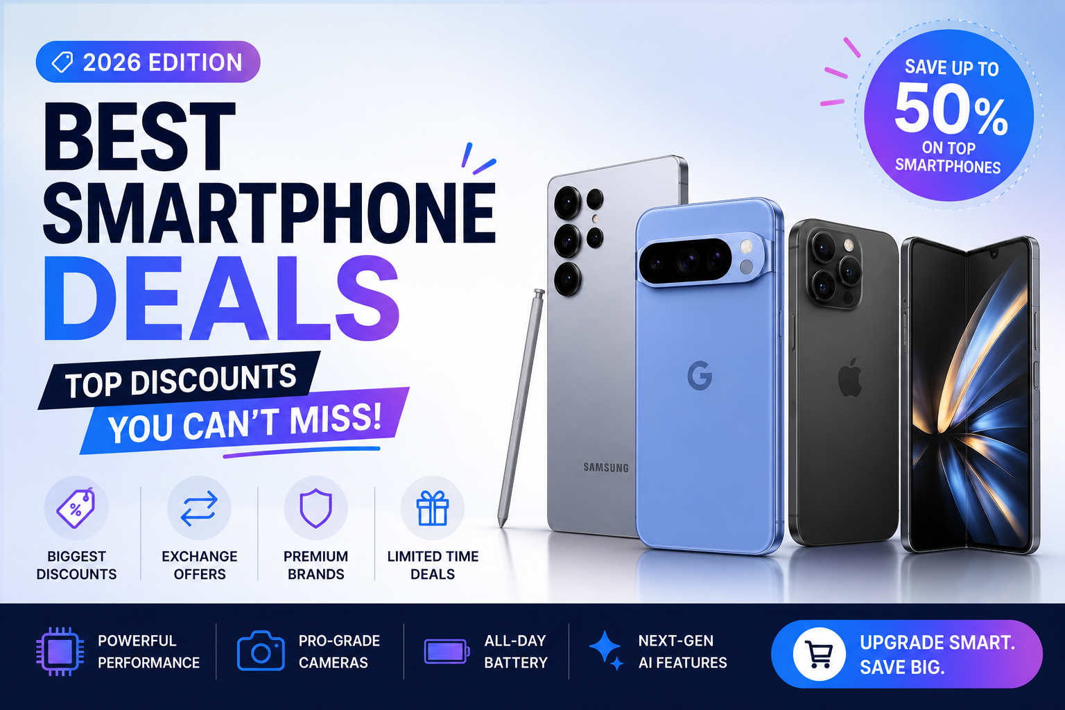 Best Smartphone Deals of 2026: Top Discounts You Can't Miss