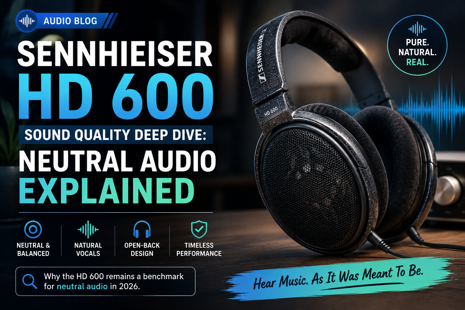 Sennheiser HD 600 Sound Quality Deep Dive: Neutral Audio Explained