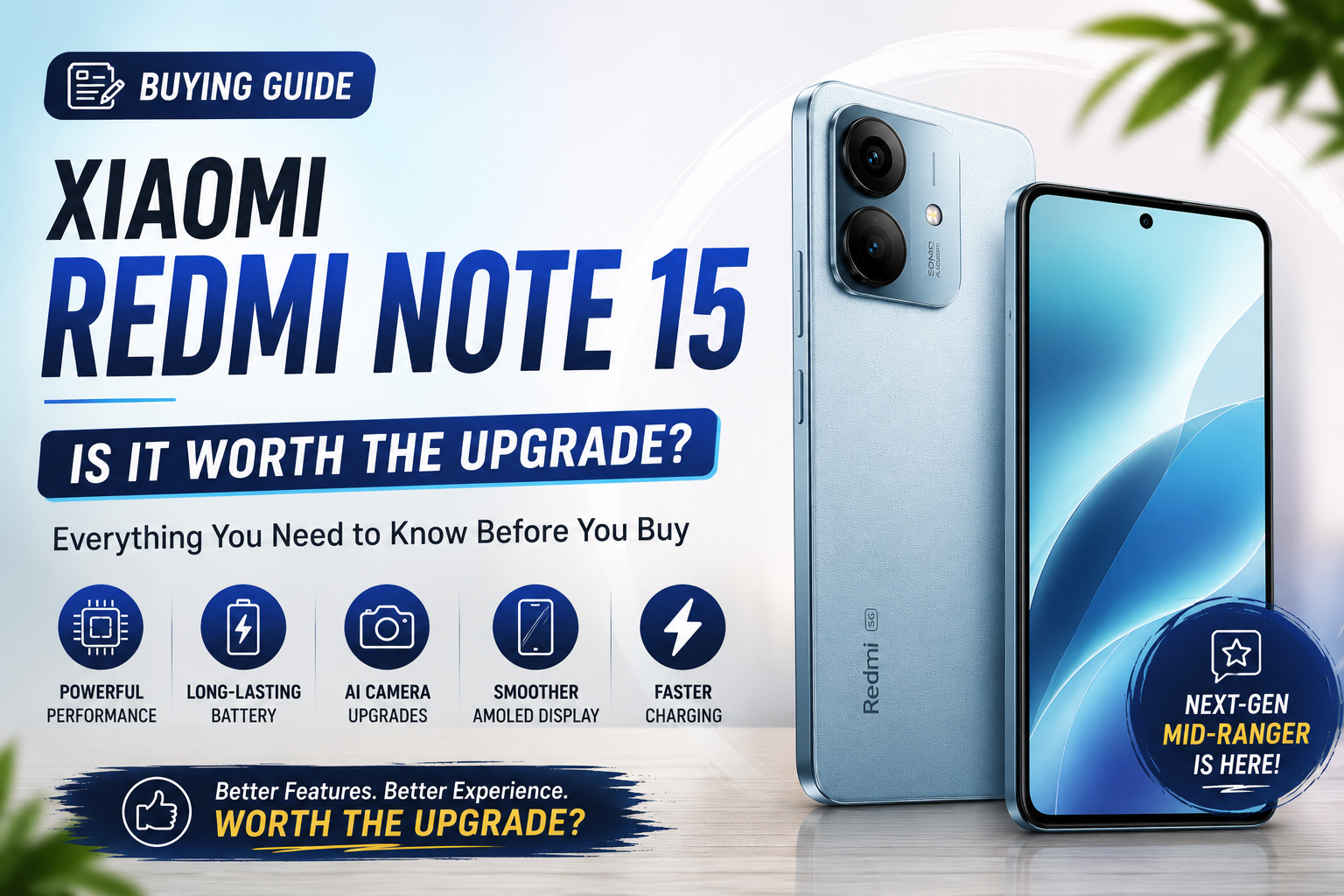 Xiaomi Redmi Note 15 Buying Guide: Is It Worth the Upgrade?