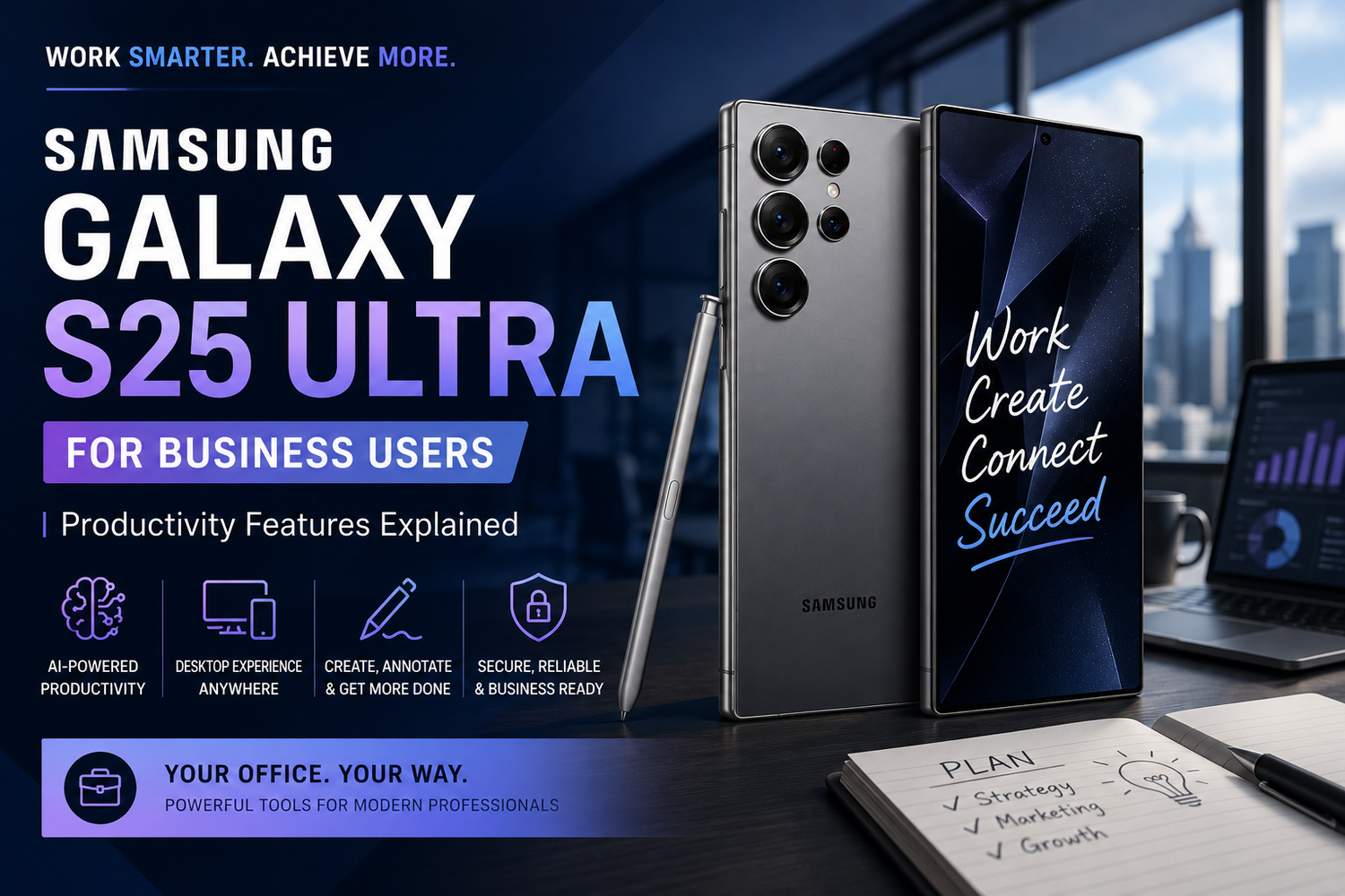 Samsung Galaxy S25 Ultra for Business Users: Productivity Features Explained