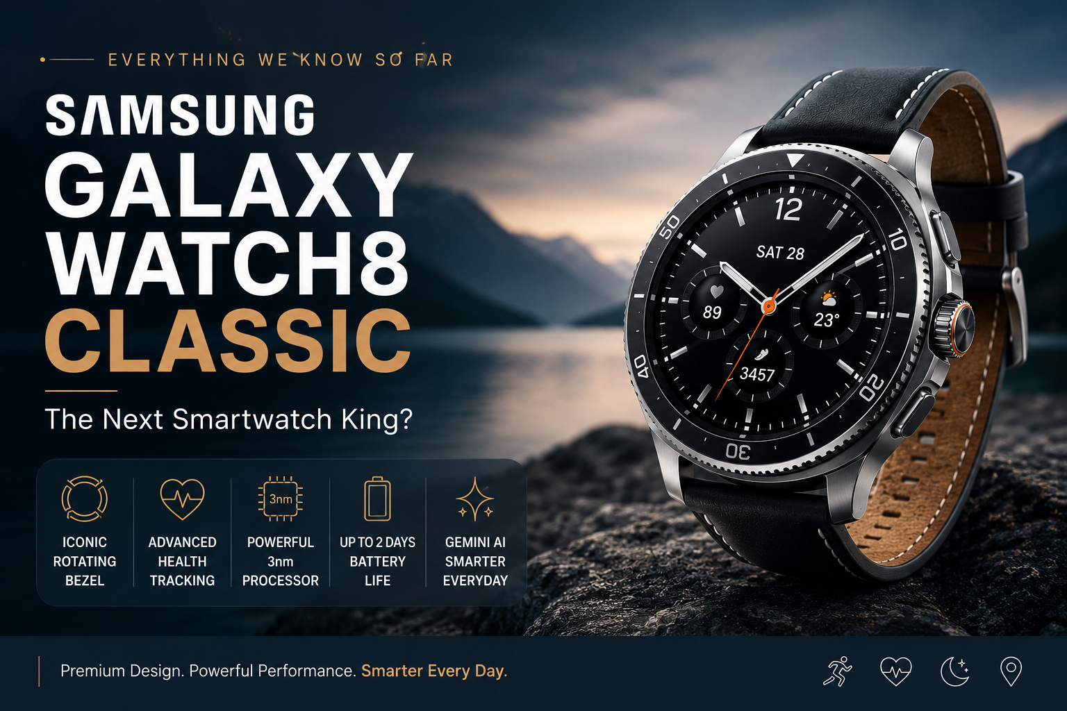 Samsung Galaxy Watch8 Classic: Everything We Know So Far About the Next Smartwatch King