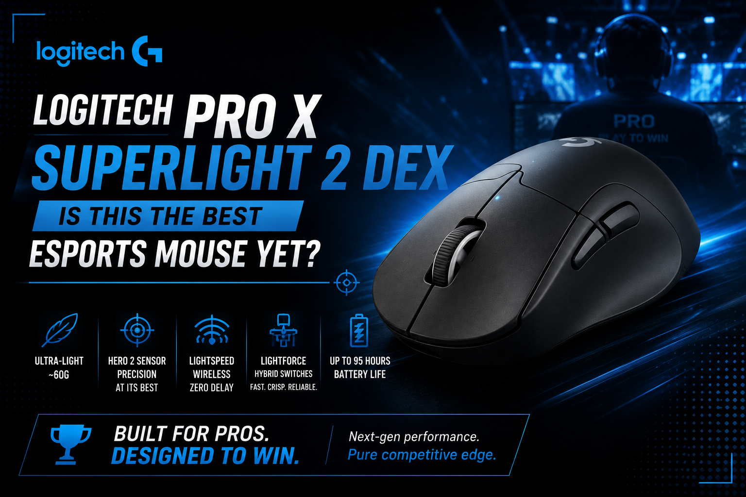 Logitech Pro X Superlight 2 DEX: Is This the Best Esports Mouse Yet?